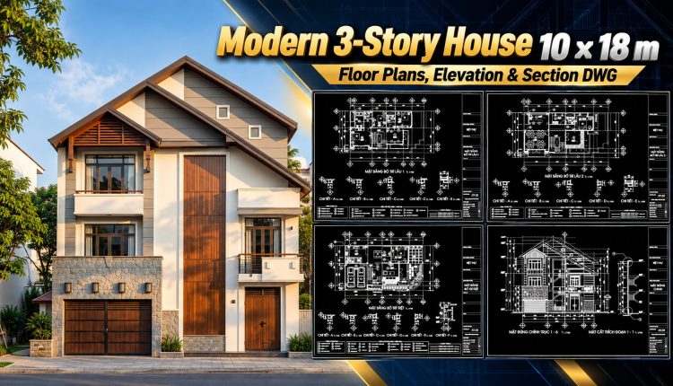 589.-modern-3-story-house-10-_-18-m-floor-plans-elevation-section-dwg-1