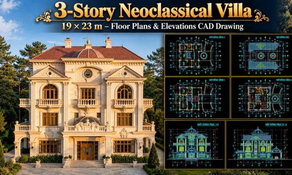 591.-3-story-neoclassical-villa-19-_-23-m-floor-plans-elevations-cad-drawing-1