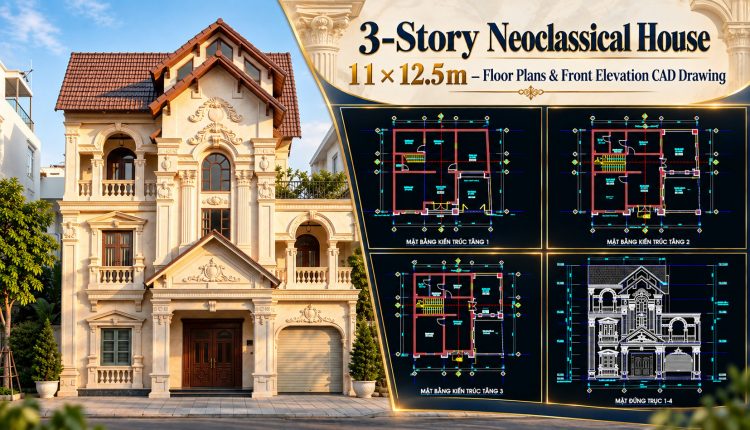 596.-3-story-neoclassical-house-11-_-12.5-m-floor-plans-front-elevation-cad-drawing-1