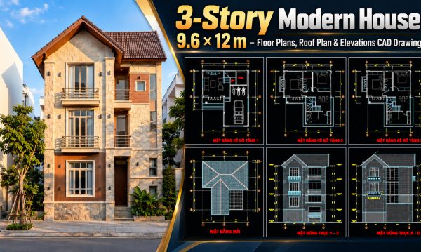 597.-3-story-modern-house-9.6-_-12-m-floor-plans-roof-plan-elevations-cad-drawing-1