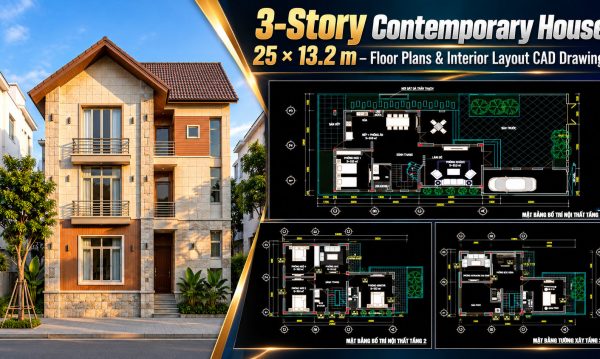 598.-3-story-contemporary-house-25-_-13.2-m-floor-plans-interior-layout-cad-drawing-1