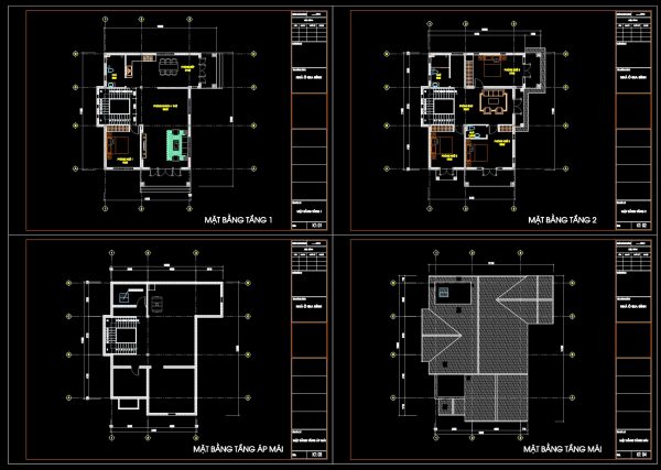 Tree Planting Plan.pdf 599. 2-Story Traditional House 9 × 10.5 m with Attic – Floor Plans ...