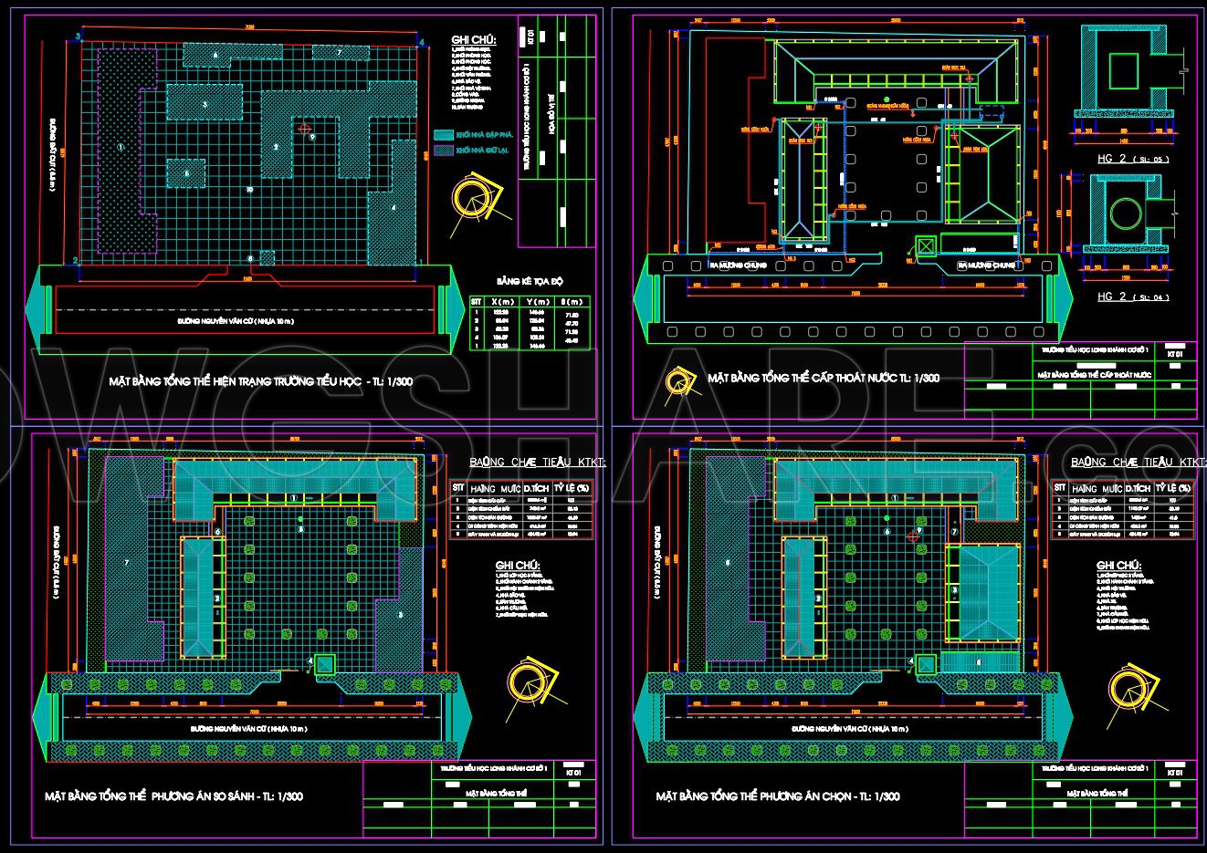 60. Free Primary School CAD Drawings DWG – Floor Plans & Elevations