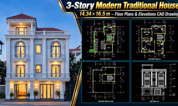 604.-3-story-modern-traditional-house-14.34-_-16.5-m-floor-plans-elevations-cad-drawing-1