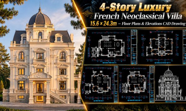 614.-4-story-luxury-french-neoclassical-villa-15.6-_-24.3m-floor-plans-elevations-cad-drawing-1