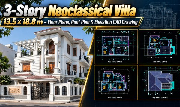 620.-3-story-neoclassical-villa-13.5-_-18.8-m-floor-plans-roof-plan-elevation-cad-drawing-1