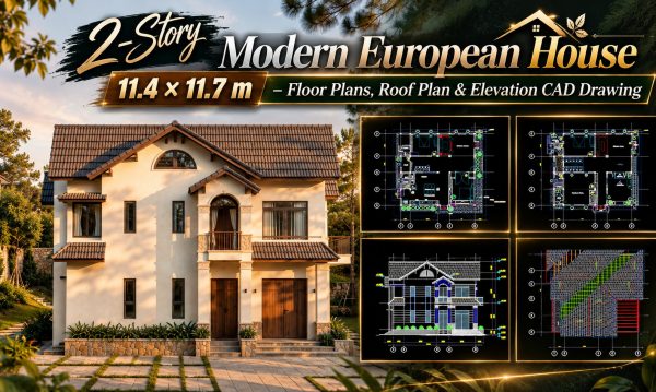 623.-2-story-modern-european-house-11.4-_-11.7-m-floor-plans-roof-plan-elevation-cad-drawing-1
