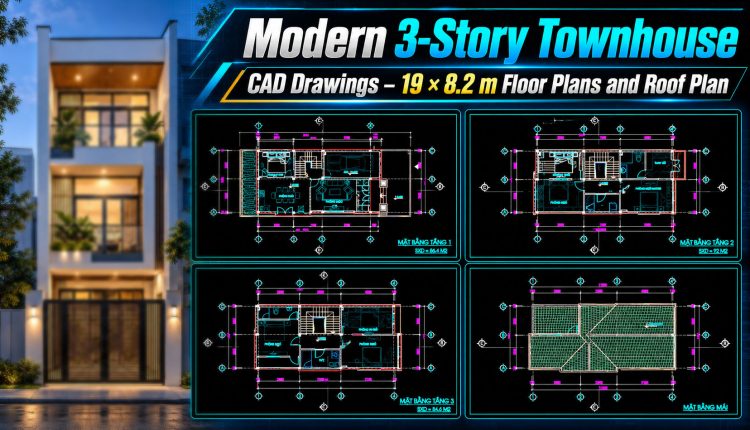 628.-modern-3-story-townhouse-cad-drawings-19-_-8.2-m-floor-plans-and-roof-plan-1